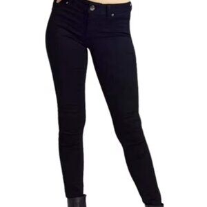 1822 Denim Stretch Black Pants Size P6/28P NWOT Stretch Skinny Pants